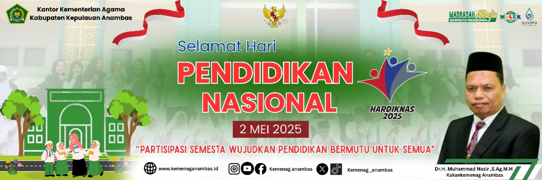 Selamat Hari Pendidikan Nasional 2 Mei 2025