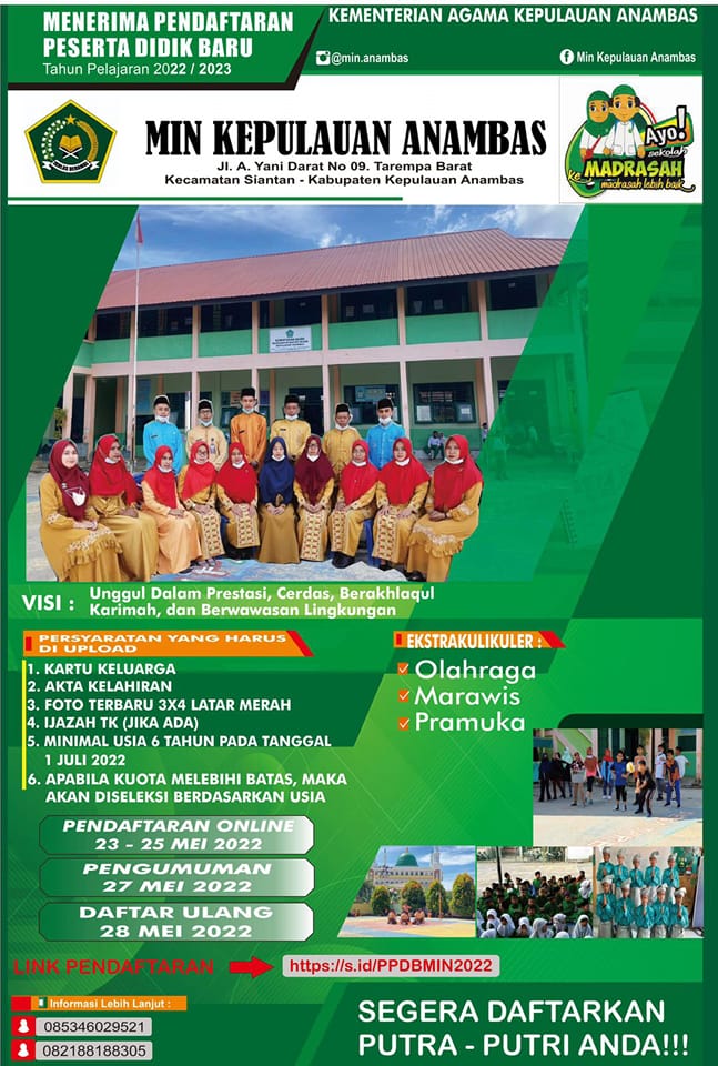 PPDB MIN Kepulauan Anambas