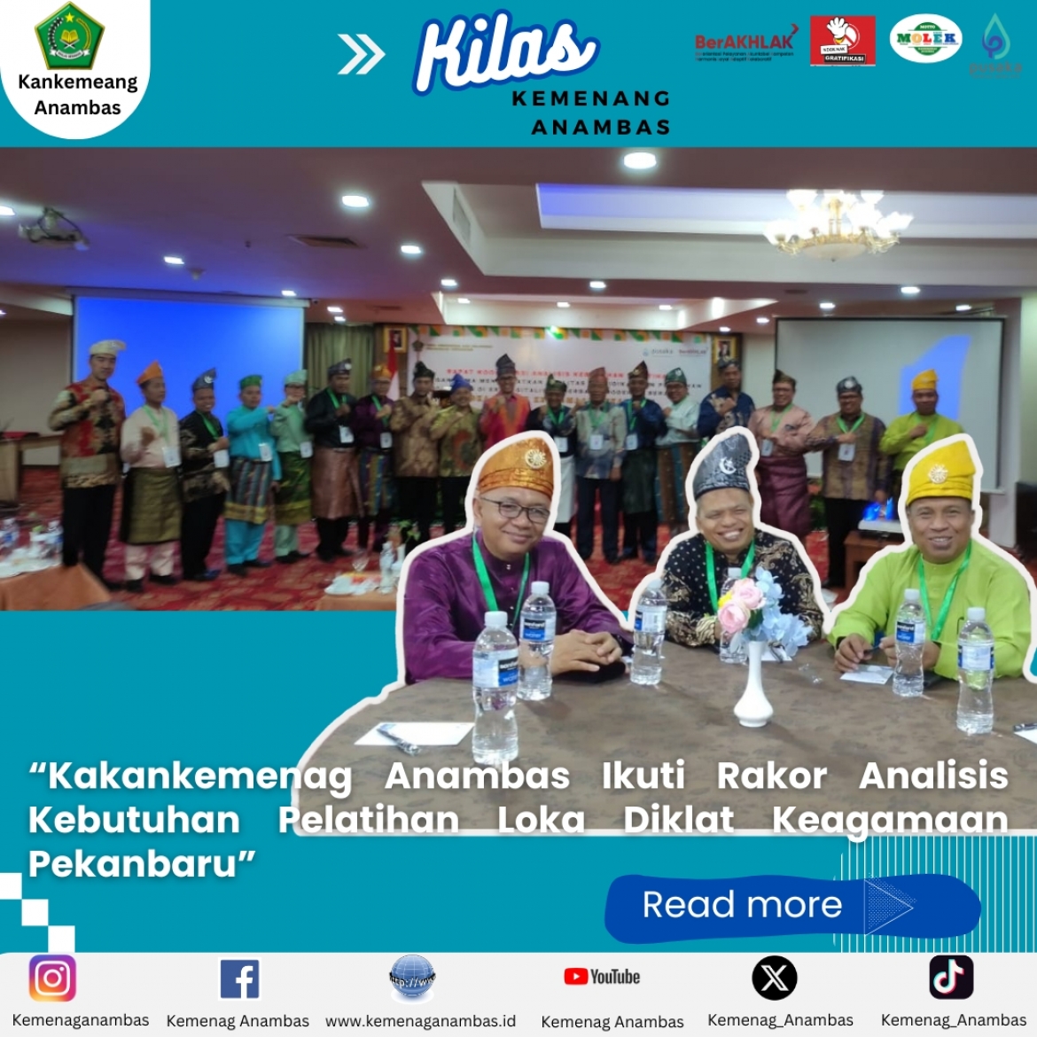 Kompetensi ASN Kemenag Anambas Harus Terus Ditingkatkan Selaras Dengan Era Digitalisasi Berbasis Moderasi Beragama